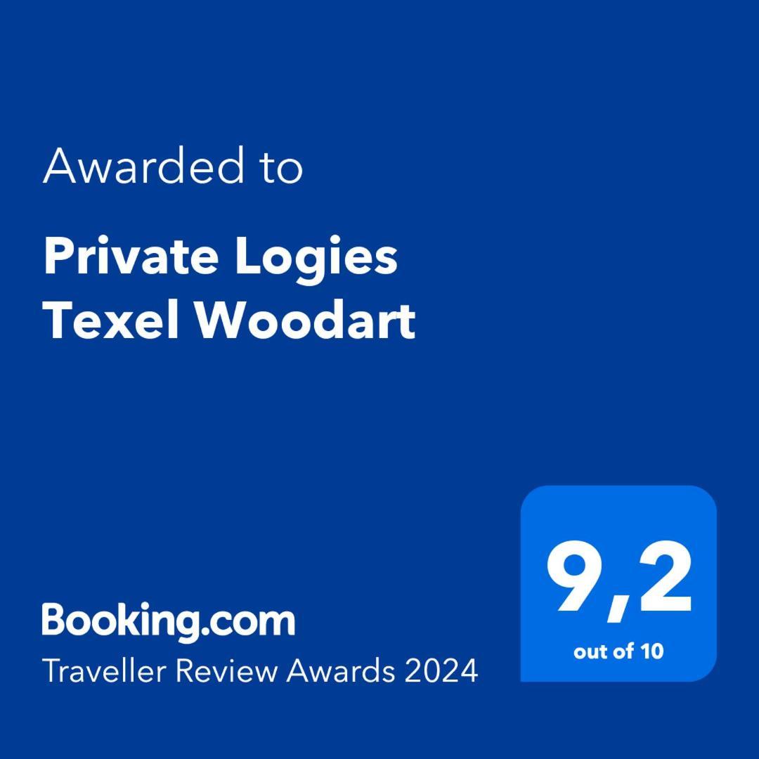 Hotel Private Logies Texel Woodart Midden-Eierland Exterior foto